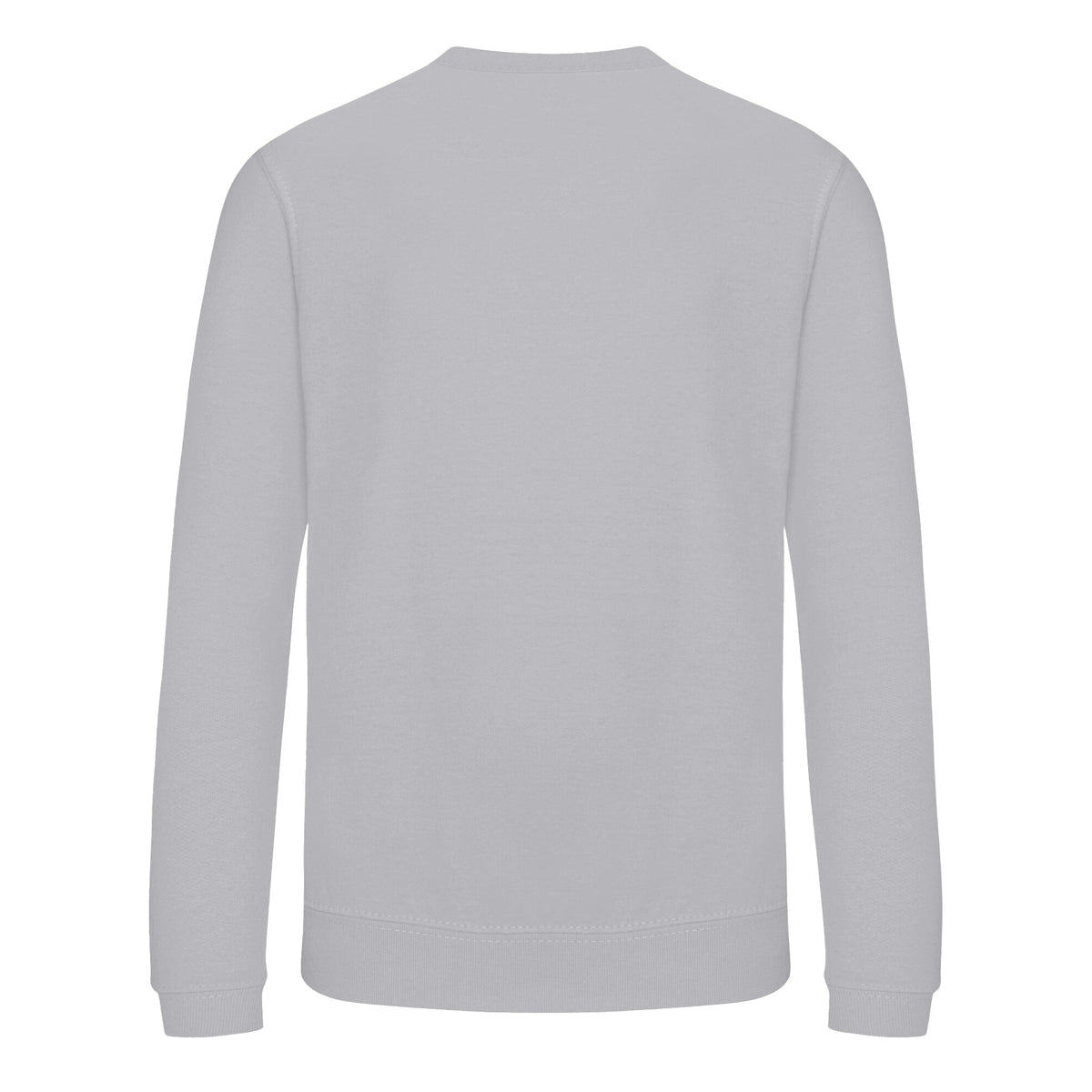Grey - Back - Awdis Childrens-Kids Academy V Neck Sweatshirt