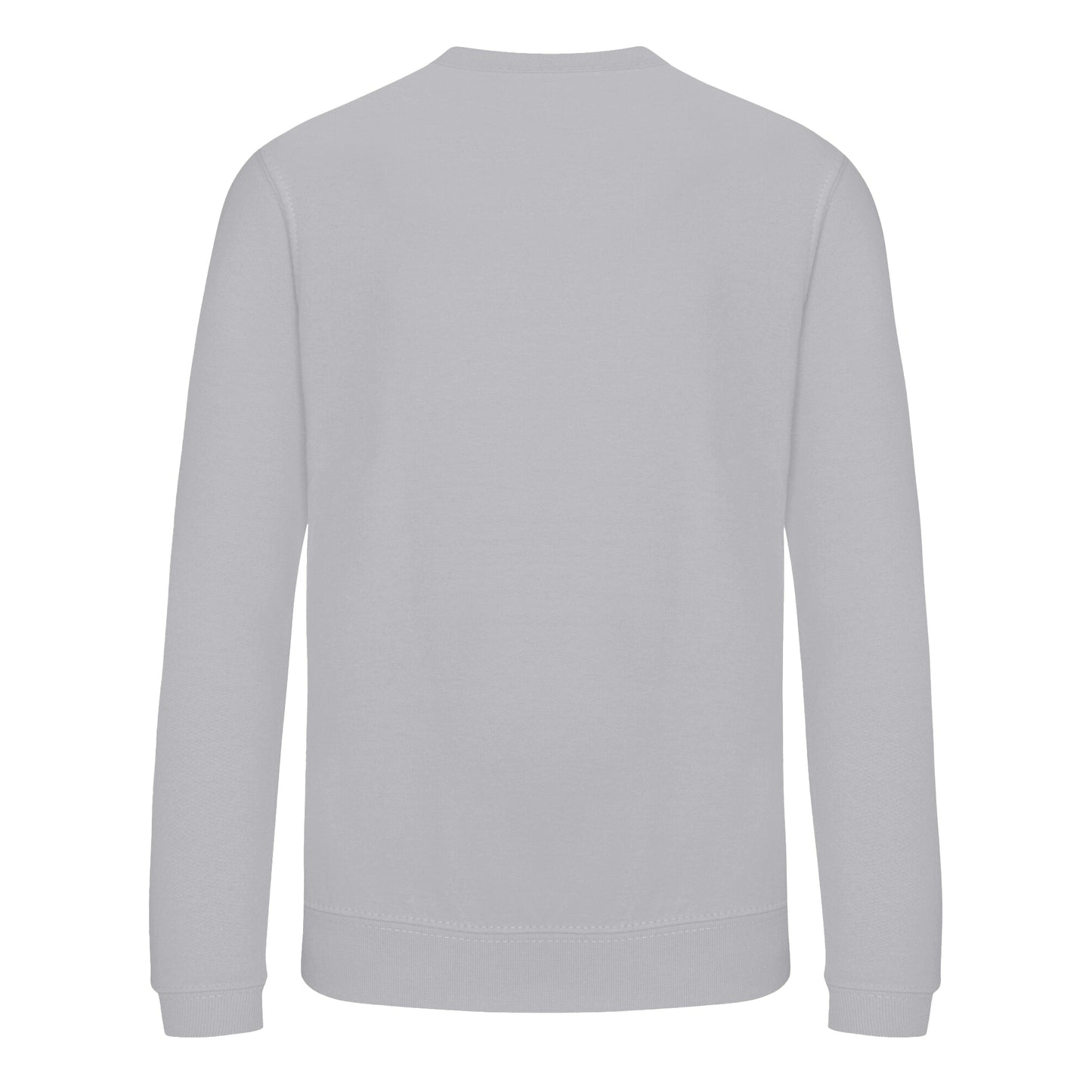Grey - Back - Awdis Childrens-Kids Academy V Neck Sweatshirt