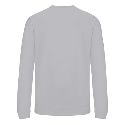 Grey - Back - Awdis Childrens-Kids Academy V Neck Sweatshirt