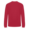 Red - Back - Awdis Childrens-Kids Academy V Neck Sweatshirt