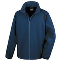 Navy - Front - Result Core Mens Printable Soft Shell Jacket