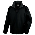 Black - Front - Result Core Mens Printable Soft Shell Jacket
