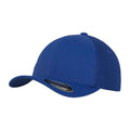 Royal Blue - Front - Flexfit Tactel Mesh Panel Baseball Cap