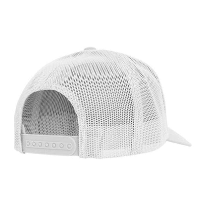 Silver-White - Back - Flexfit Retro Trucker Cap