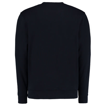 Navy - Back - Kustom Kit Mens Klassic Drop Shoulder Sweatshirt