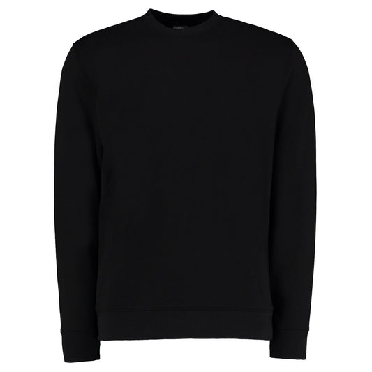 Black - Front - Kustom Kit Mens Klassic Drop Shoulder Sweatshirt