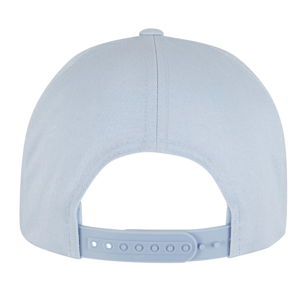 Light Blue - Back - Flexfit 5 Panel Snapback Classic Baseball Cap