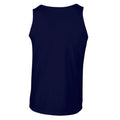 Navy - Back - Gildan Unisex Adult Softstyle Tank Top