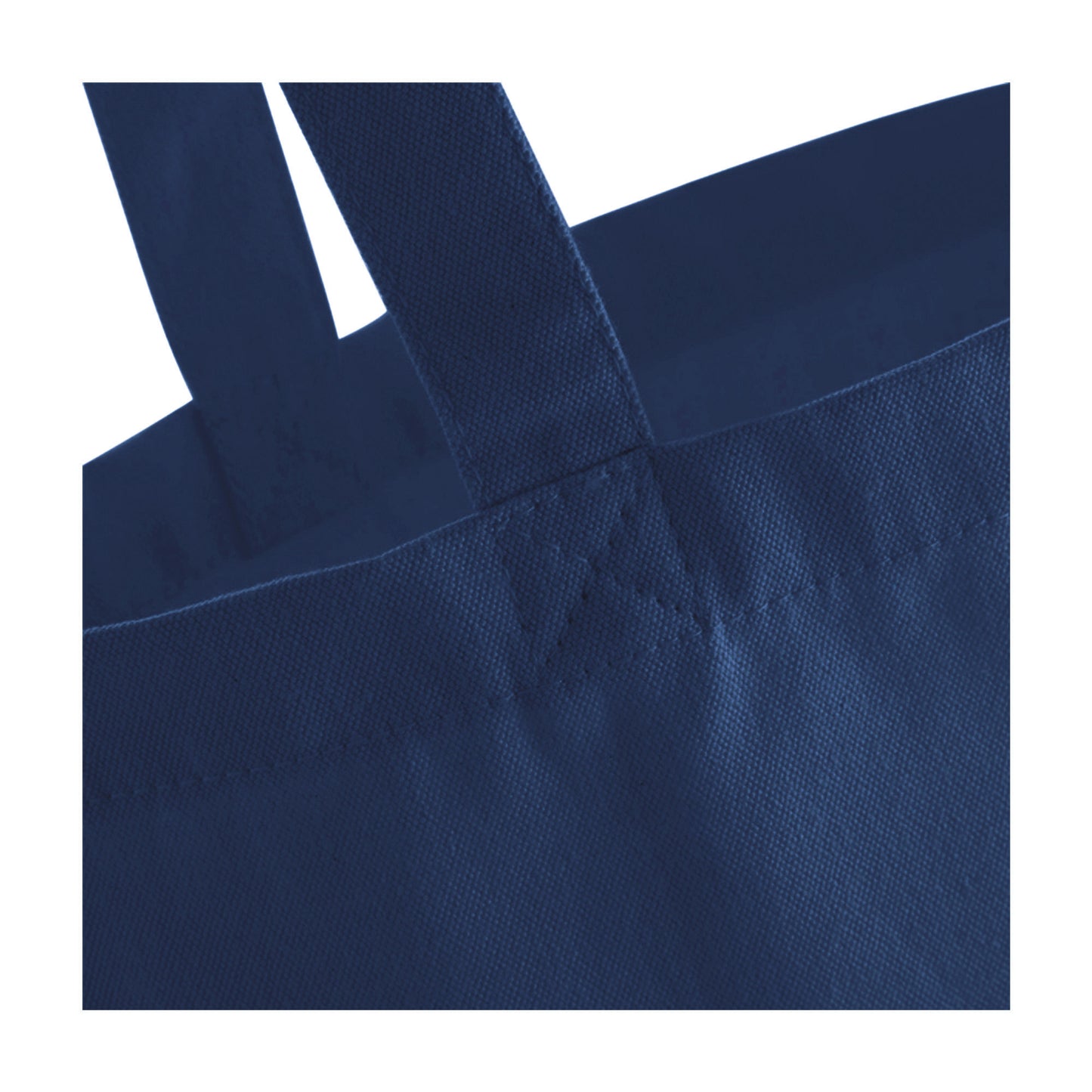 French Navy - Back - Westford Mill Premium Cotton Maxi Tote Bag