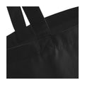 Black - Back - Westford Mill Premium Cotton Maxi Tote Bag