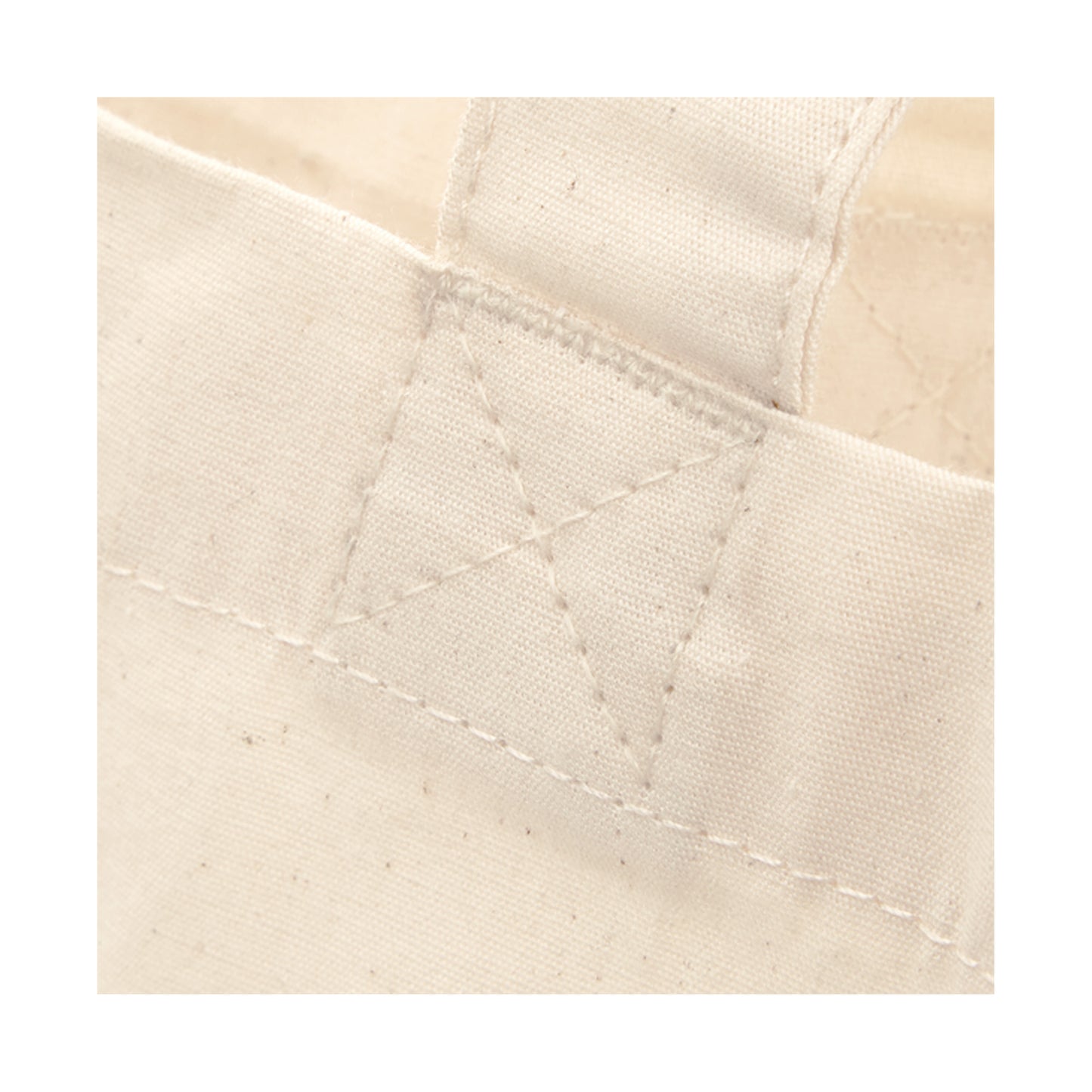 Natural - Back - Westford Mill Premium Cotton Maxi Tote Bag