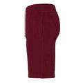 Burgundy - Back - Awdis Mens Campus Casual Shorts