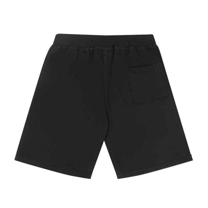 Deep Black - Back - Awdis Mens Campus Casual Shorts