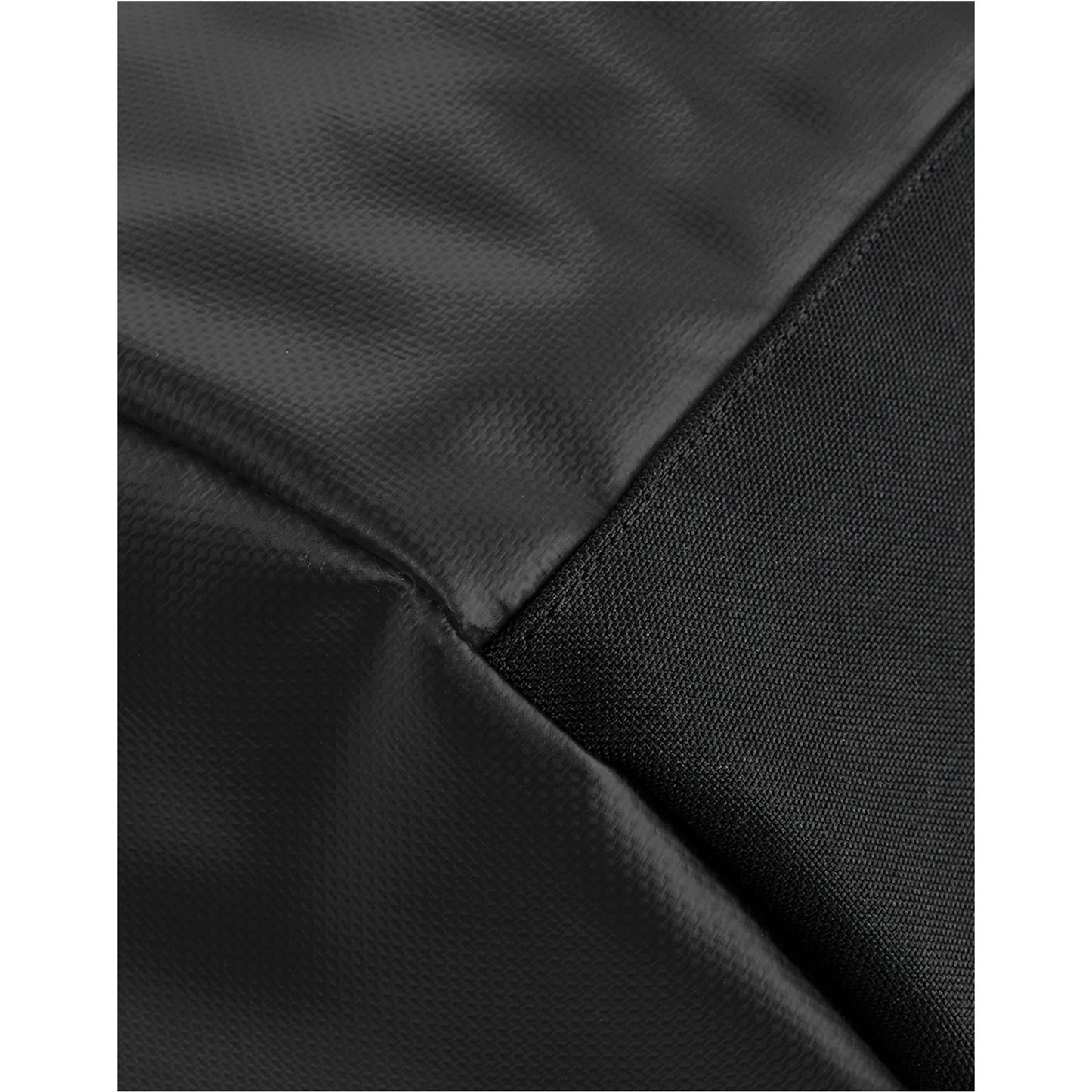 Black - Close up - Bagbase Roll Top Tarpaulin Backpack