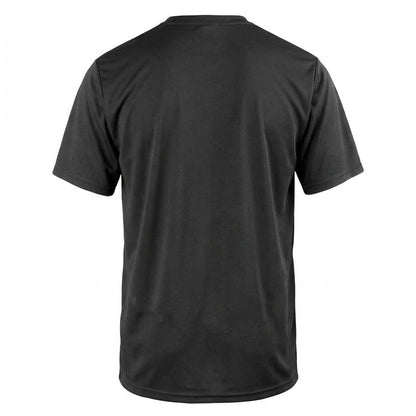 Black - Back - Spiro Unisex Adult Performance Quick Dry T-Shirt