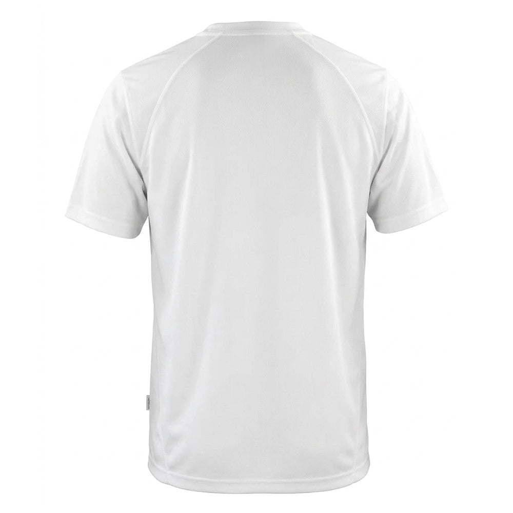White - Back - Spiro Unisex Adult Performance Quick Dry T-Shirt