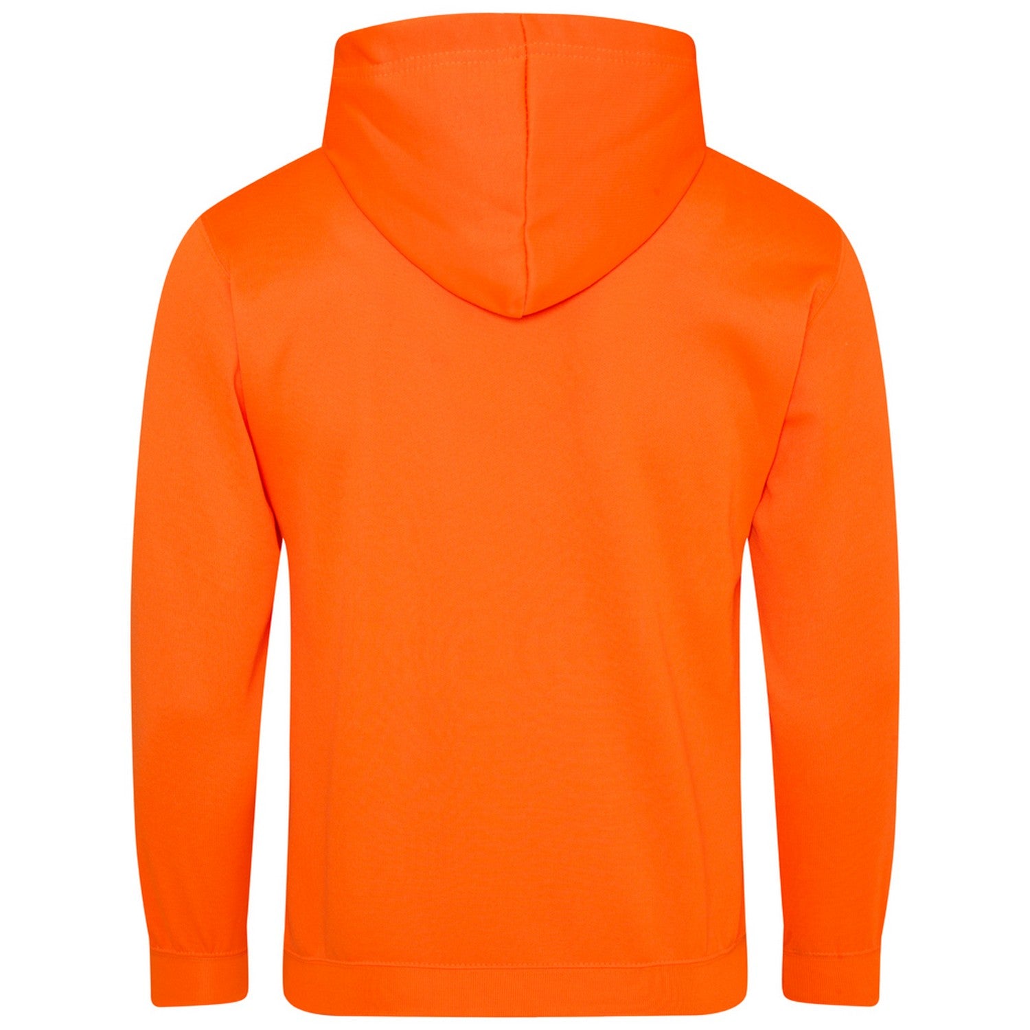 Electric Orange - Back - Awdis Mens Electric Hoodie