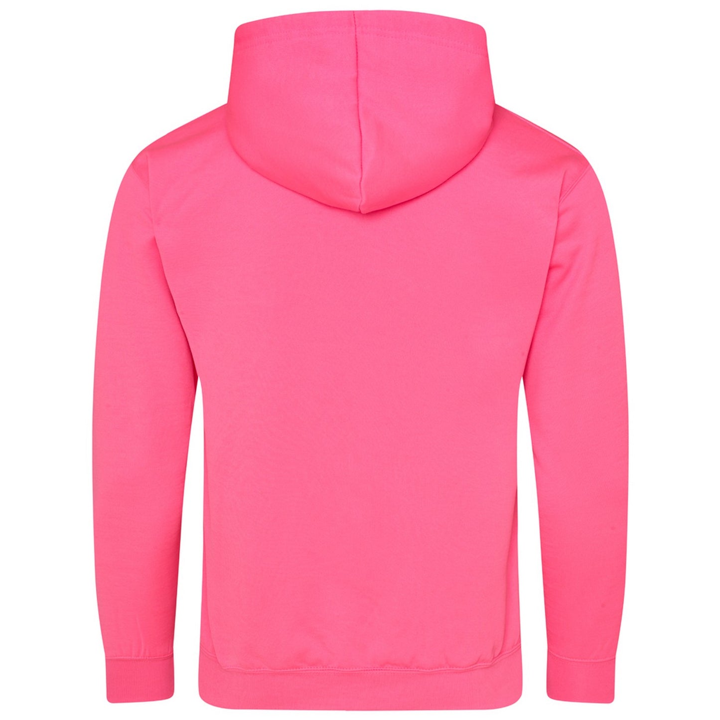 Electric Pink - Back - Awdis Mens Electric Hoodie