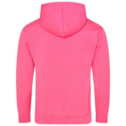 Electric Pink - Back - Awdis Mens Electric Hoodie