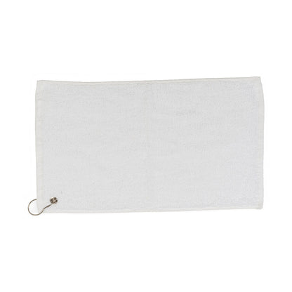 White - Front - Towel City Luxury Golf Towel