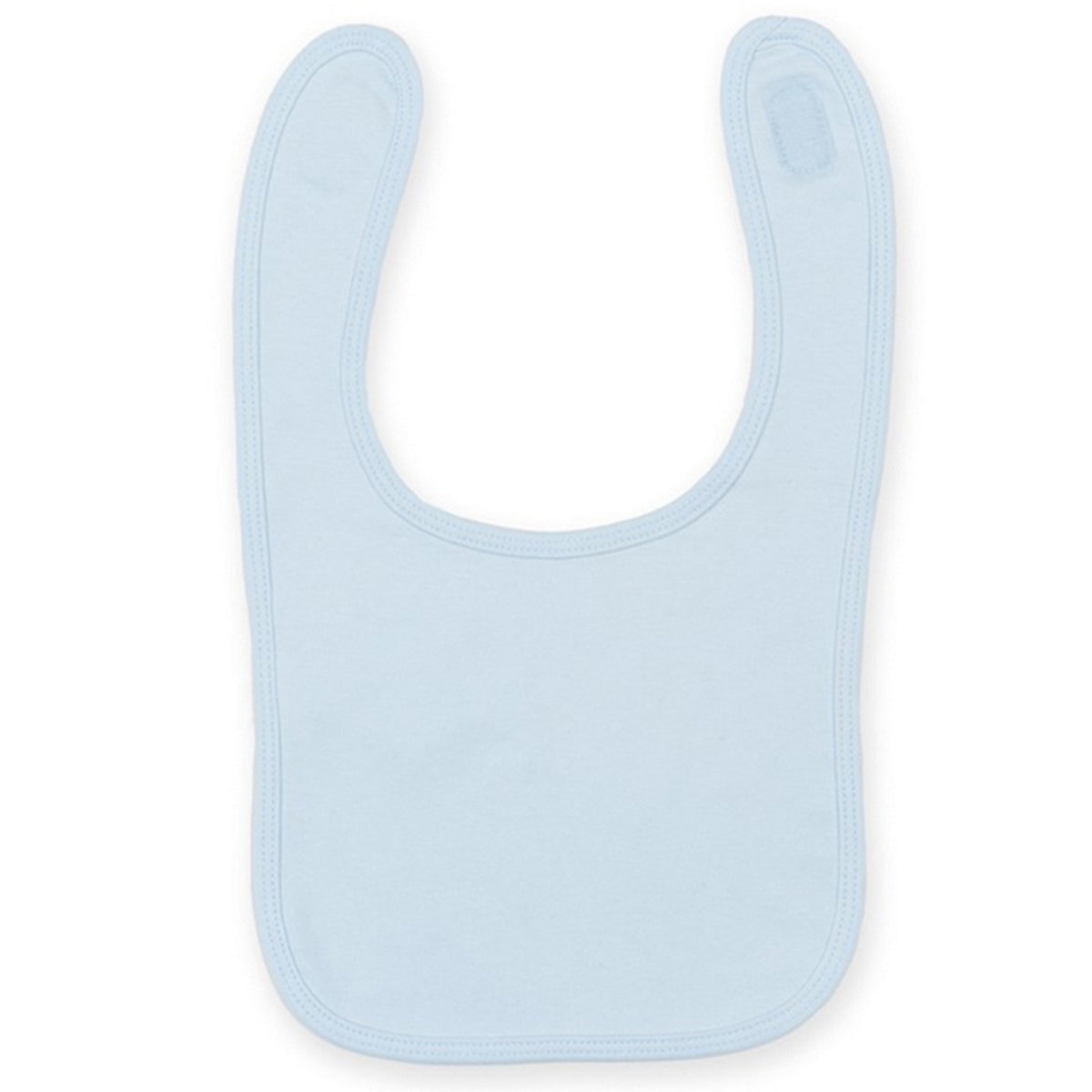 Pale Blue - Front - Larkwood Toddler Bib