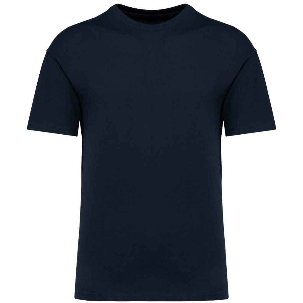 Navy - Front - Native Spirit Unisex Adult Oversized T-Shirt