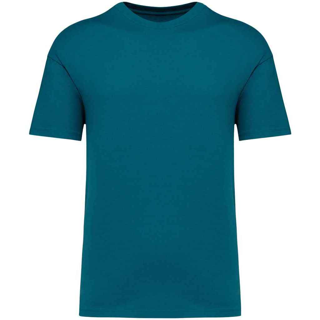 Peacock Green - Front - Native Spirit Unisex Adult Oversized T-Shirt