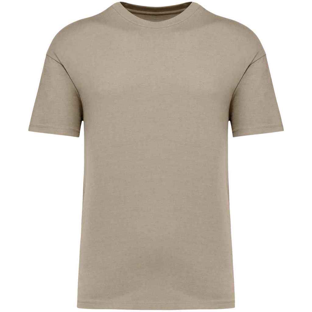 Wet Sand - Front - Native Spirit Unisex Adult Oversized T-Shirt