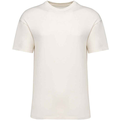 Ivory - Front - Native Spirit Unisex Adult Oversized T-Shirt