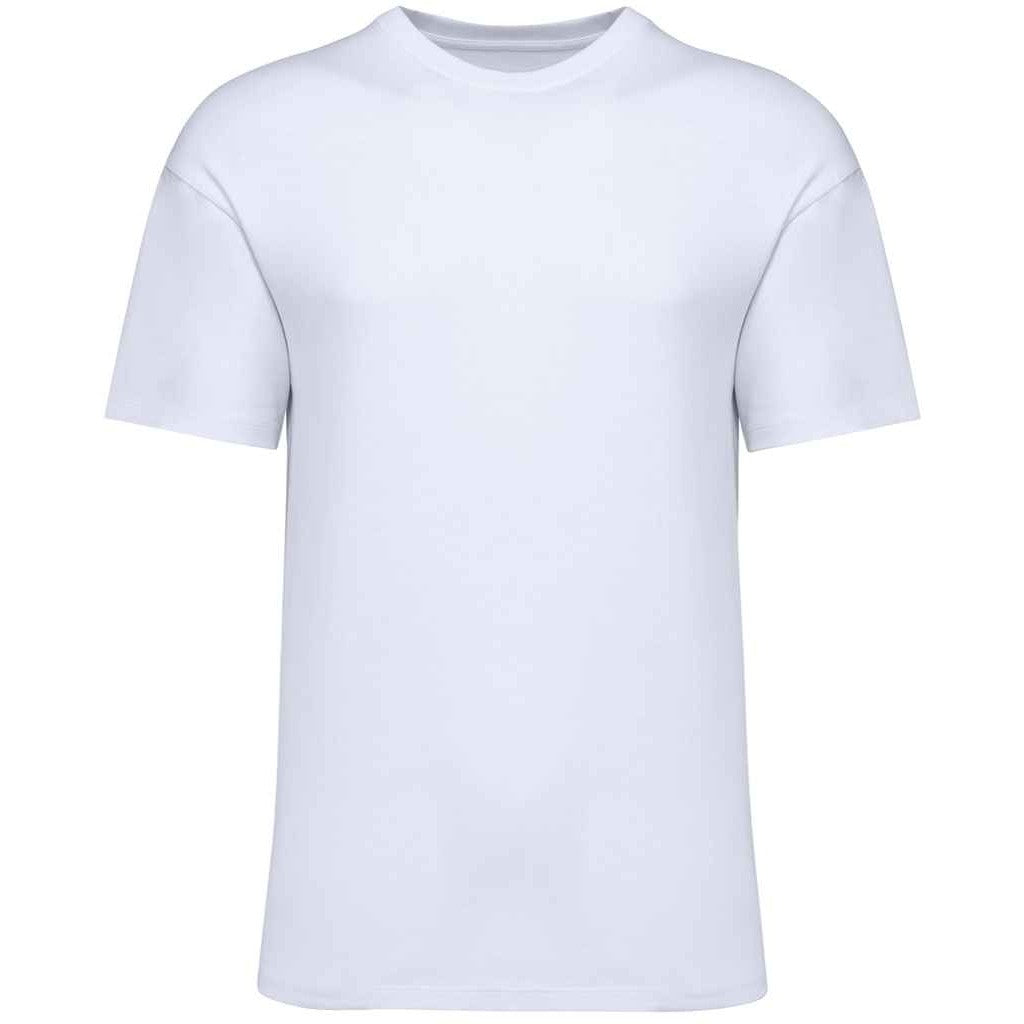 White - Front - Native Spirit Unisex Adult Oversized T-Shirt