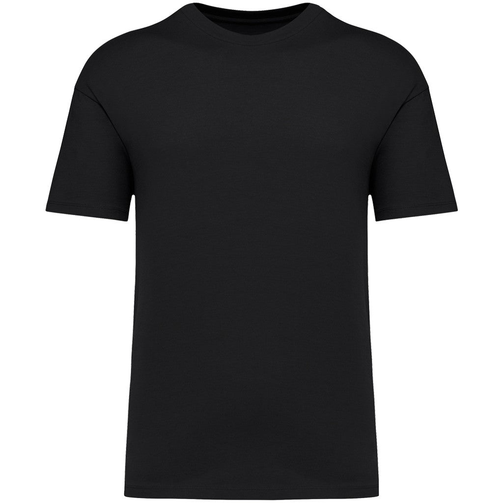 Black - Front - Native Spirit Unisex Adult Oversized T-Shirt