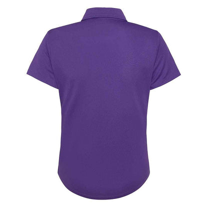 Purple - Back - Awdis Womens-Ladies Moisture Wicking Lady Fit Polo Shirt