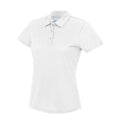 Arctic White - Front - Awdis Womens-Ladies Moisture Wicking Lady Fit Polo Shirt