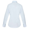 Light Blue - Back - Premier Womens-Ladies Supreme Poplin Long-Sleeved Formal Shirt