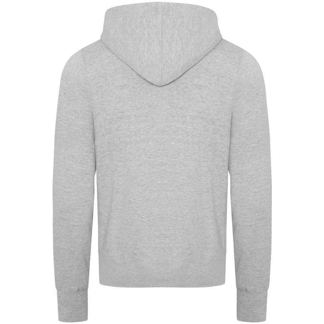 Heather Grey - Back - Awdis Womens-Ladies Zoodie Heather Full Zip Hoodie