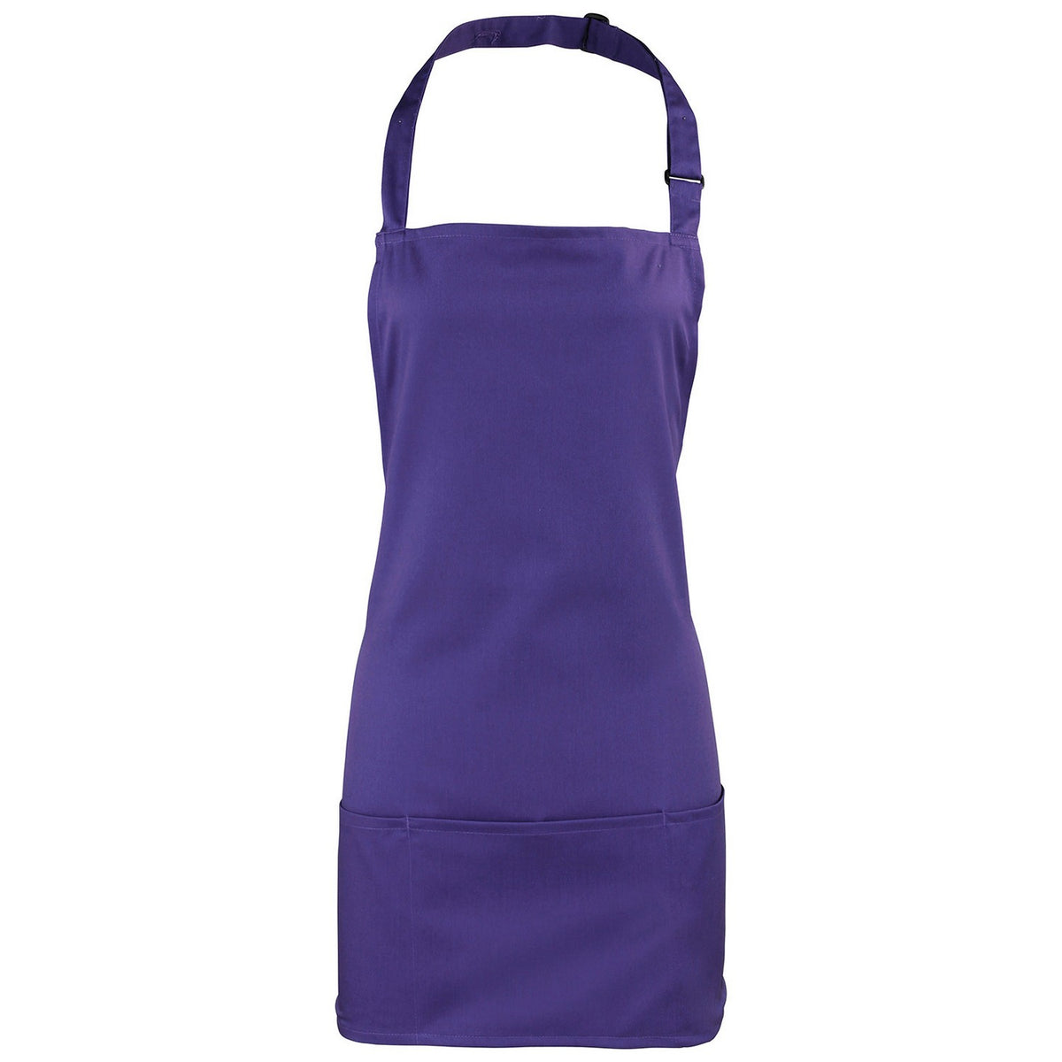 Purple - Front - Premier Colours 2 in 1 Full Apron
