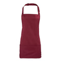 Khaki - Front - Premier Colours 2 in 1 Full Apron