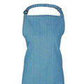 Blue Denim - Back - Premier Unisex Adult Plain Apron