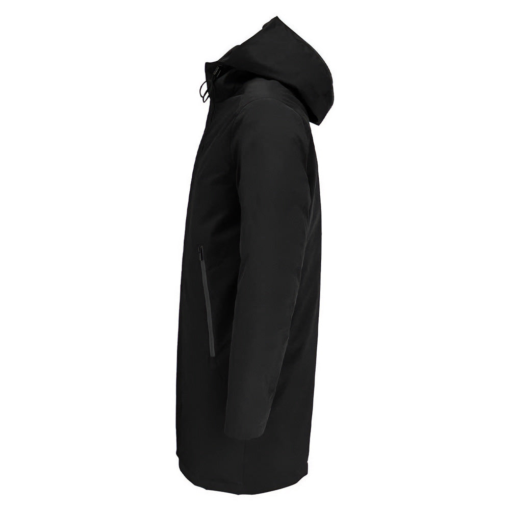 Deep Black - Side - NEOBLU Mens Alfi Warm Parka