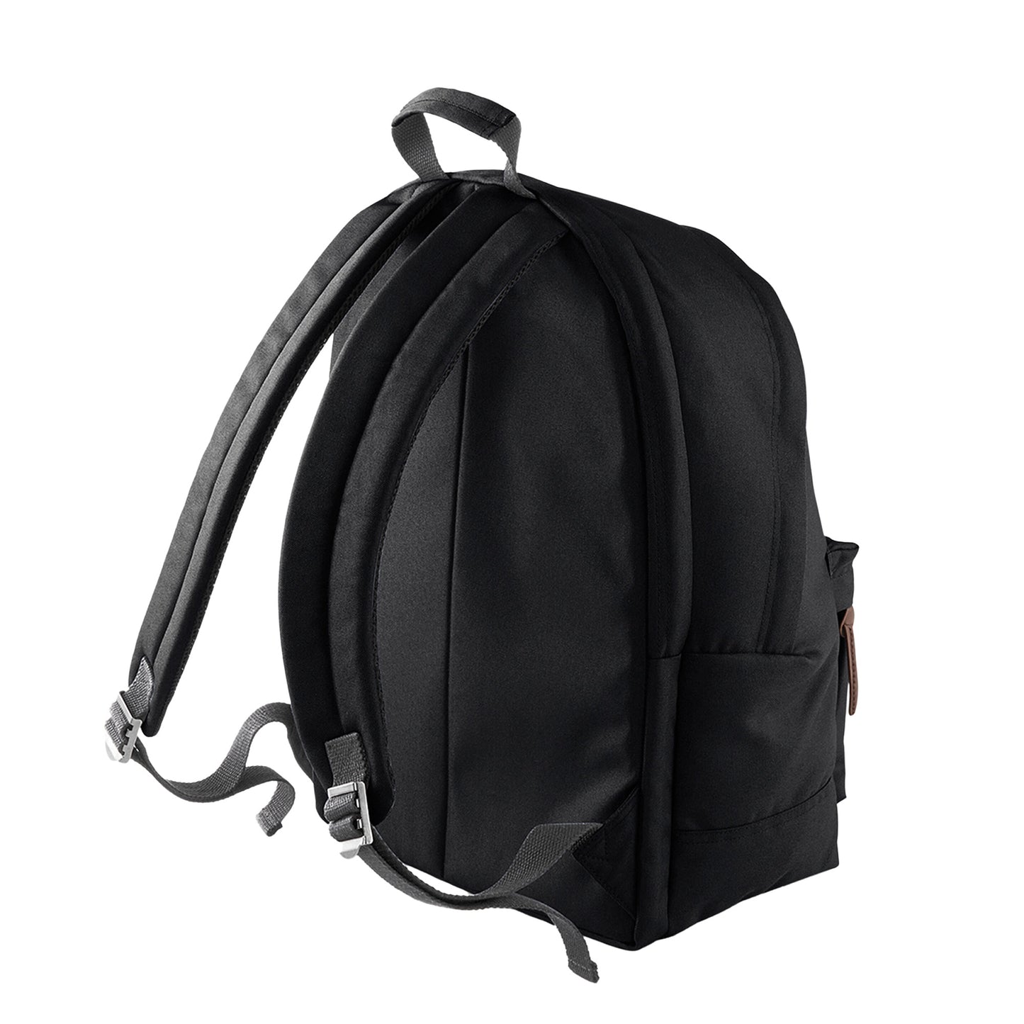 Black - Back - Bagbase Campus Laptop Backpack