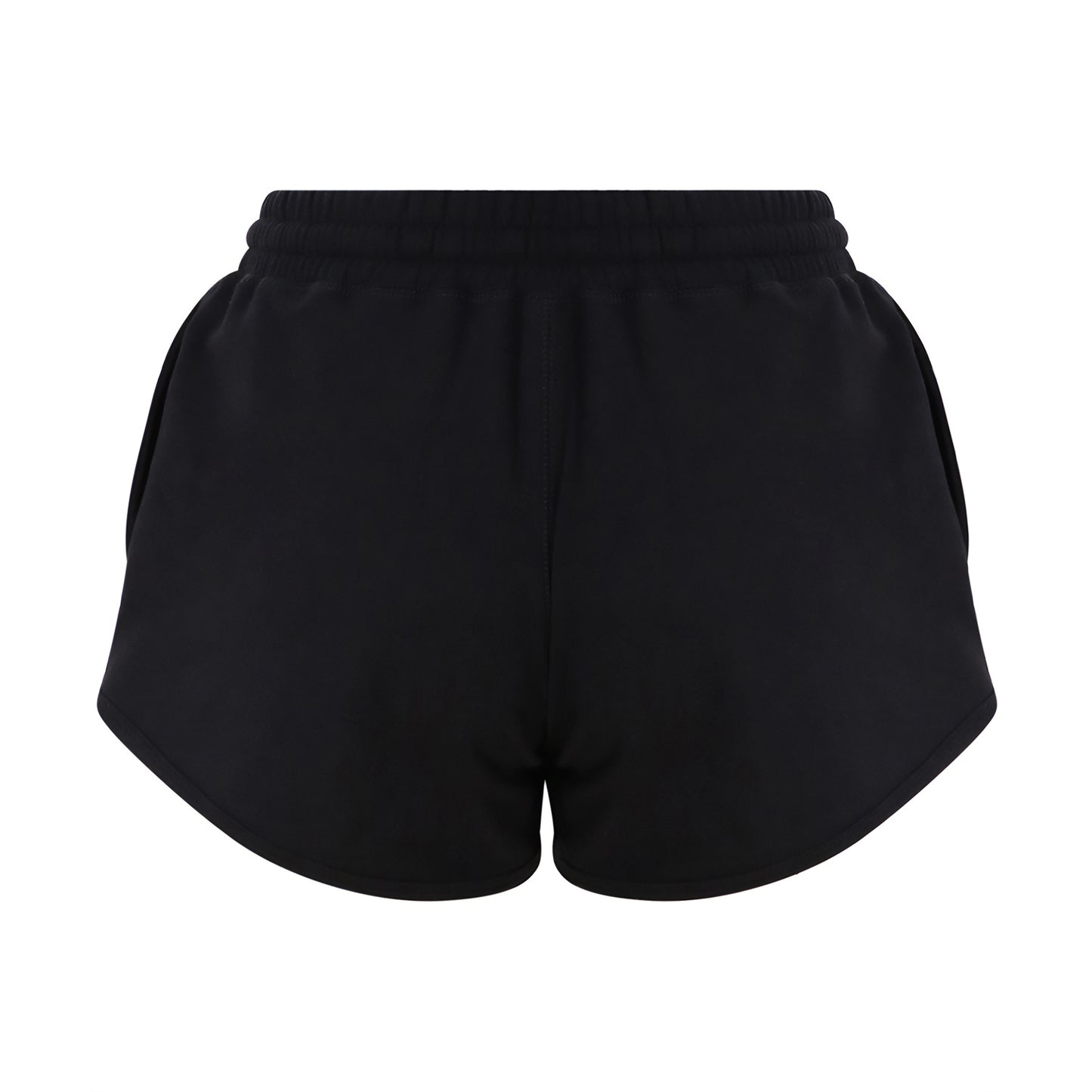 Jet Black - Back - AWDis Cool Womens-Ladies Girlie Sweat Shorts