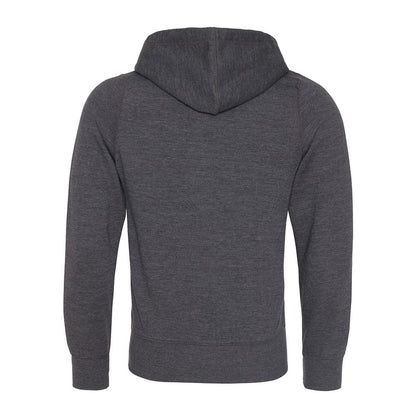 Charcoal - Back - Awdis Womens-Ladies Chunky Hoodie