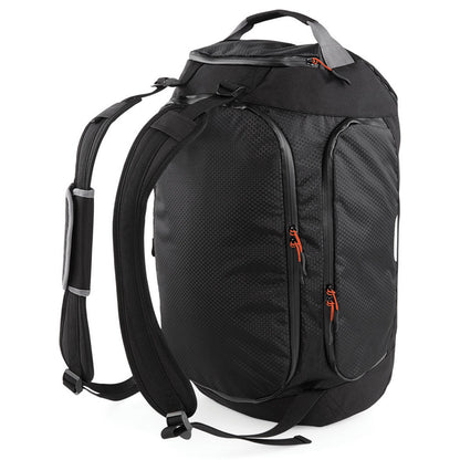 Black - Back - Quadra SLX Stowaway 30L Holdall
