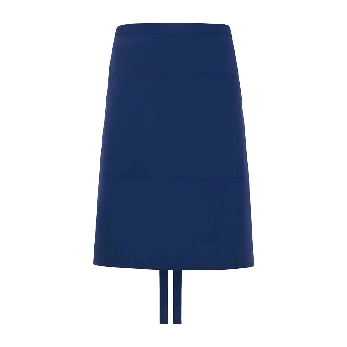 Royal Blue - Front - Dennys Unisex Adult Polyester Pocket Waist Apron