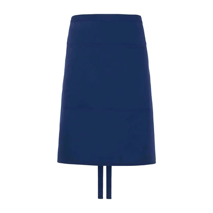 Royal Blue - Front - Dennys Unisex Adult Polyester Pocket Waist Apron