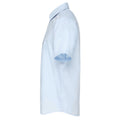 Light Blue - Side - Premier Mens Supreme Poplin Short-Sleeved Shirt