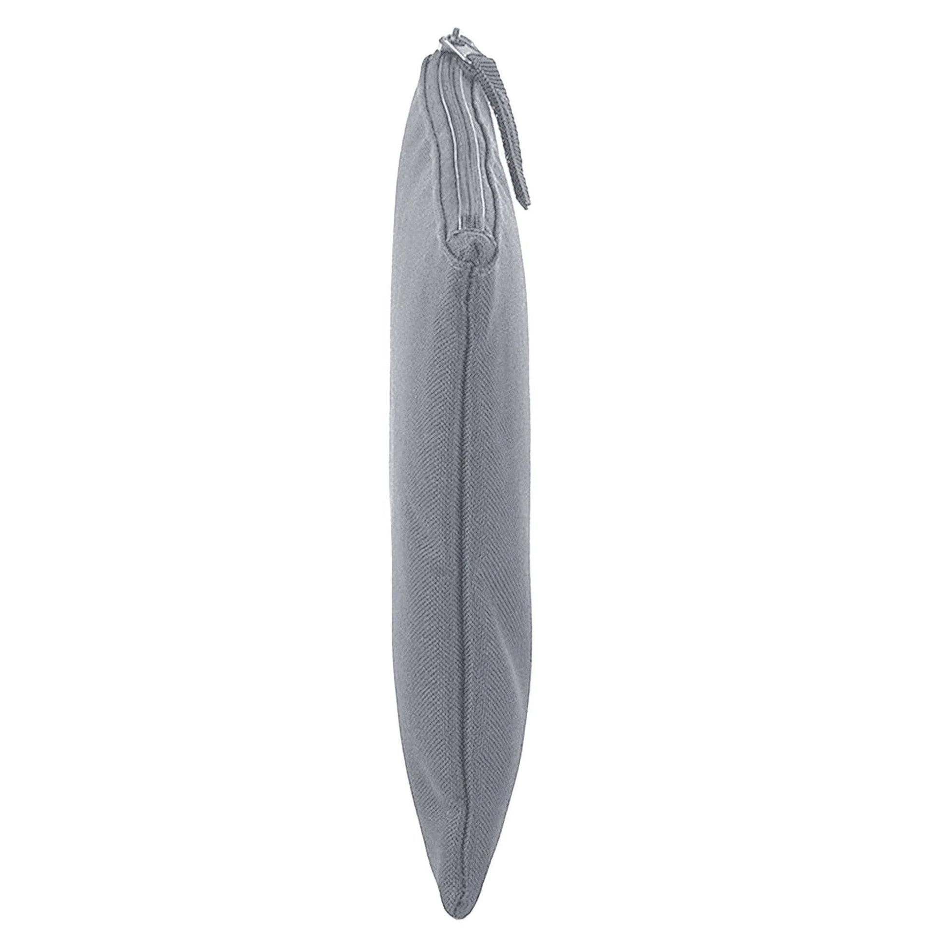 Light Grey - Back - Bagbase Plain Pouch