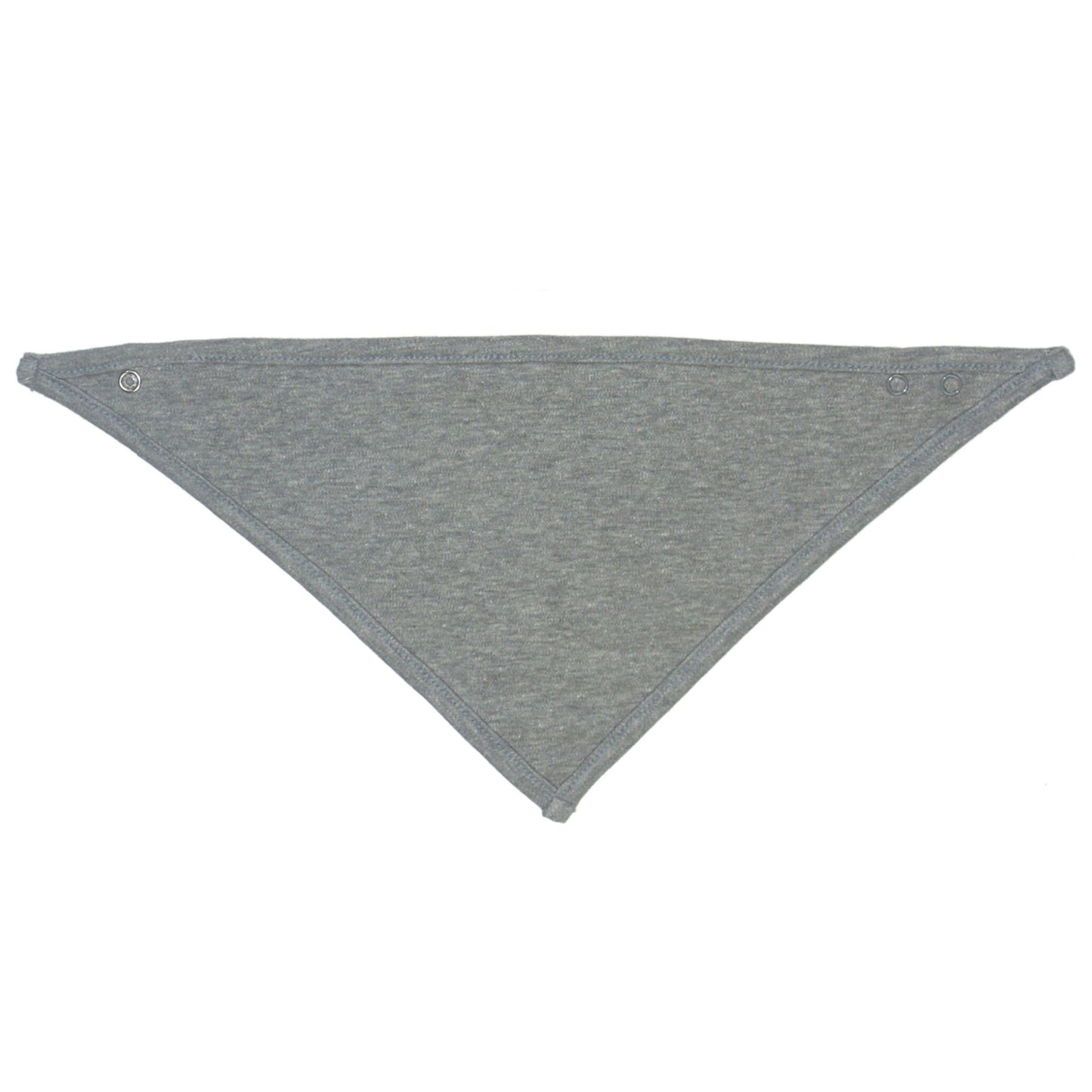 White-Heather Marl - Back - Babybugz Baby Heather Bandana Bib