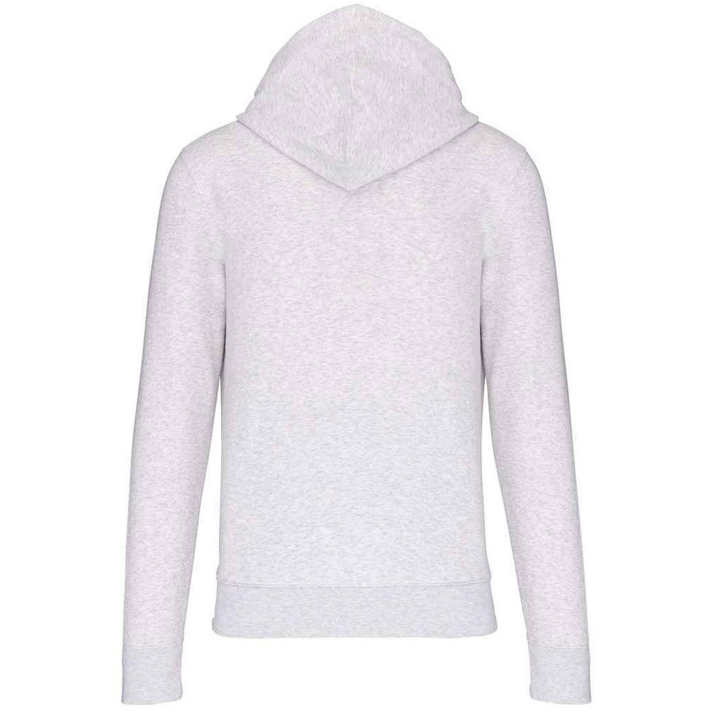 Ash Heather - Back - Kariban Mens Eco Friendly Hoodie