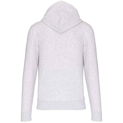 Ash Heather - Back - Kariban Mens Eco Friendly Hoodie